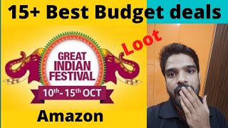 best budget deals on Amazon Big Diwali Sale | under @100 to 1000 rs | tech byte