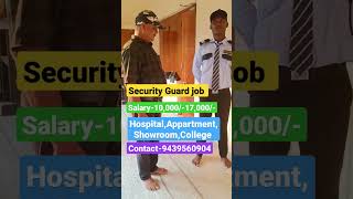 All odisha Posting for security guard job #odisha #bhubaneswar