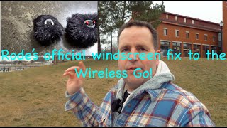 Rode 'Official' Wireless Go Windscreen fix!