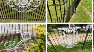 DIY. SPRAY PAINTING & MORE UPDATES ON FRONT PORCH & GARDEN 2024