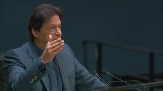 Imran Khan in UN 2019