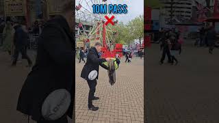 How far can Rugby Fans pass? 😱🏉🎯