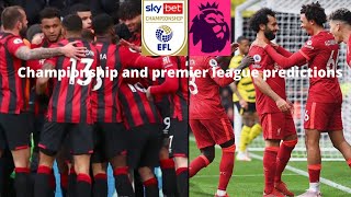 El sackico spurs vs United - championship matchday 15 and premier league matchday 10 predictions