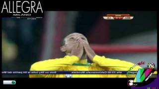 BRASILE CILE 3-0 - HD - SINTESI GOALS HIGHLIGHTS - WORLD CUP 2010 - 28-06-2010