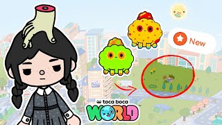 Incredible Secret Hacks 😨 from Wednesday in Toca Boca World