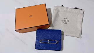 Hermes Roulis Slim Wallet Unboxing!