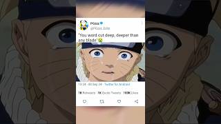 Naruto talk to zabuza😢😭 #anime #edit #4k #viral #shorts #sad #status #motivation #trending#animeedit