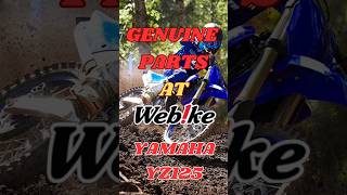 YAMAHA YZ125 Genuine Parts #ytshorts #webikephilippines #motorcycle #genuineparts