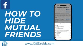 How to Hide Mutual Friends on Facebook?