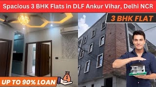 Spacious & Luxury 3BHK Flat 🏡 II 3BHK flat in dlf ankur vihar II flats in dlf ankur vihar II house