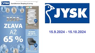 JYSK leták (SK) - 15.9.2024 - 15.10.2024