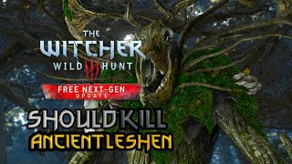 Should Kill The Woodland Spirit | The Witcher 3 | Both Outcomes