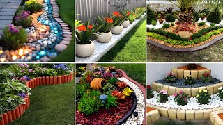 +100 GARDEN DECORATION IDEAS 2024 - CREATIVE GARDEN BORDER AND EDGING - GARDEN LANDSCAPING IDEAS 🌼