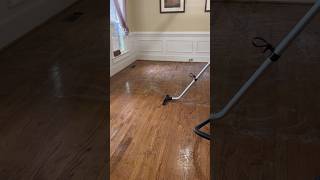 Effortlessly Clean Wax off Hardwood Floors with Your Shop Vac! #shorts #hardwork