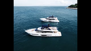 Luxury Flybridge Yacht - Ferretti Yachts 780 in Singapore - Ferretti Group