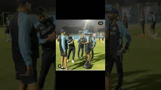 India training video with Dhoni 🏏🏏