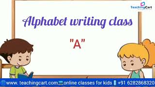 letter A/Alphabet A/Learn to write  "A" @teachingcart5176