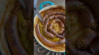 علاقتكم ايه مع صنيه الممبار بالبصل والطماطم, a rice-stuffed sausage popular in Egypt! Ever tried it?