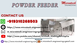 #Powder Feeder, #Powder Charging System, #Wash Basin With Trolley