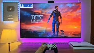 Star Wars Jedi Survivor (PS4 Slim) Gameplay