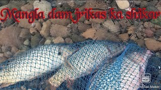 4 february 2022 jrikas خوبصورت   mangla dam.Live..chaal.گلفام #fishing#hook#shikari#