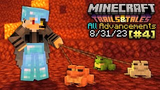 A Froggy Nether Fieldtrip for Froglights & MUCH MORE | 1.20 All Advancements [#4]