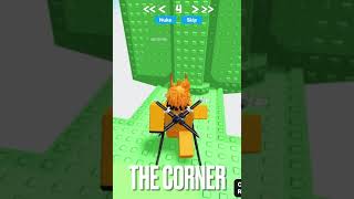 How to corner clip reupload #roblox #shorts