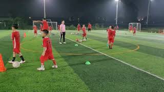 Buổi tập tối của các bạn U8 - U13