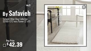 Top 10 Safavieh Rugs Runners 2018: Safavieh Adirondack Collection ADR109C Ivory and Silver