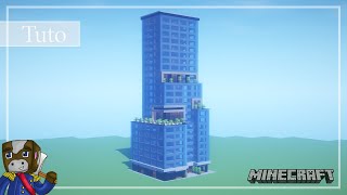 Minecraft | Comment Construire une Tour Moderne Réaliste | Tutoriel Facile