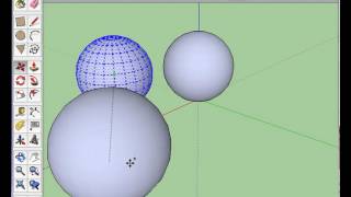 Create a ball/sphere shape in sketchup..!