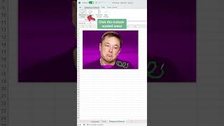 Remove image background in Excel! #excel #exceltips #exceltricks