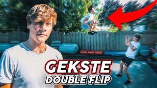 HIJ DEED EEN MOEILIJKE DOUBLE FLIP *Onmogelijk*