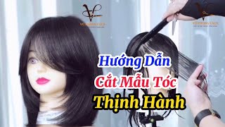 Hướng Dẫn Cắt Mẫu Tóc Thịnh Hành, Đăng Ký Kênh( Học Nghề Tóc )Để Xem Nhiều Video Hơn #HocNgheToc