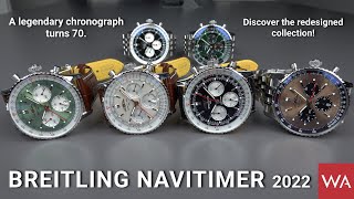 BREITLING Navitimer 2022. A legendary chronograph turns 70. Discover the redesigned collection!