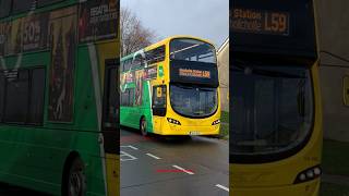 Dublin Bus Wright Gemini 3 SG466 Route L59 to Hazelhatch Station at River Forest, Leixlip 8/12/23