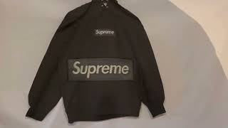 Supreme Box Logo Hooded Sweatshirt "Black"