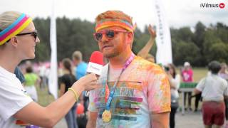 „The Color Run“ džiaugsmo fiesta siautė Vingio parke