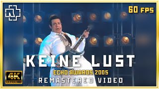 Rammstein Keine Lust Русские субтитры live from Echo awards 2005