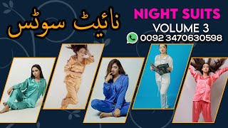 Night Suits Vol. 3 Photoshoot - Ladies Night Wear Latest Collection