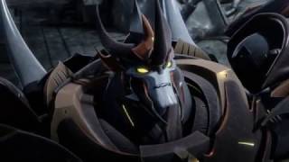 Transformers Prime Predaking vs Unicron