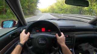 1999 Audi A4 1.8t - POV mountain drive