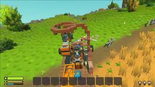 Scrap Mechanic выживание переезд