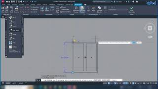 Adding Polar Parameter and Polar Stretch Action to Create Dynamic Block in AutoCAD