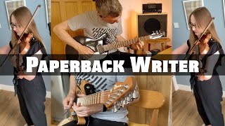 'Paperback Writer' - instrumental guitar cover (plus violins!)