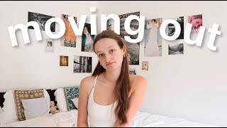 I have to move out from my apartment🧸😢📦 moving out vlog