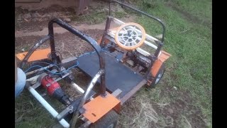 Ensinando fazer um JIPE (JEEP) Elétrico com motor de Furadeira (GARIMPANDO O BRASIL)