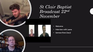 St Clair Baptist Sunday Broadcast 22nd November