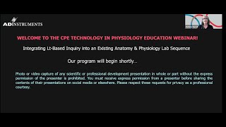 Integrating Lt-based Inquiry into an Existing Anatomy and Physiology Lab Sequence