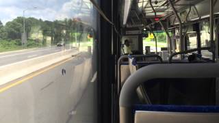 SEPTA: 2014 Novabus LFS HEV #8683 on I-95 North (High Speed Run)